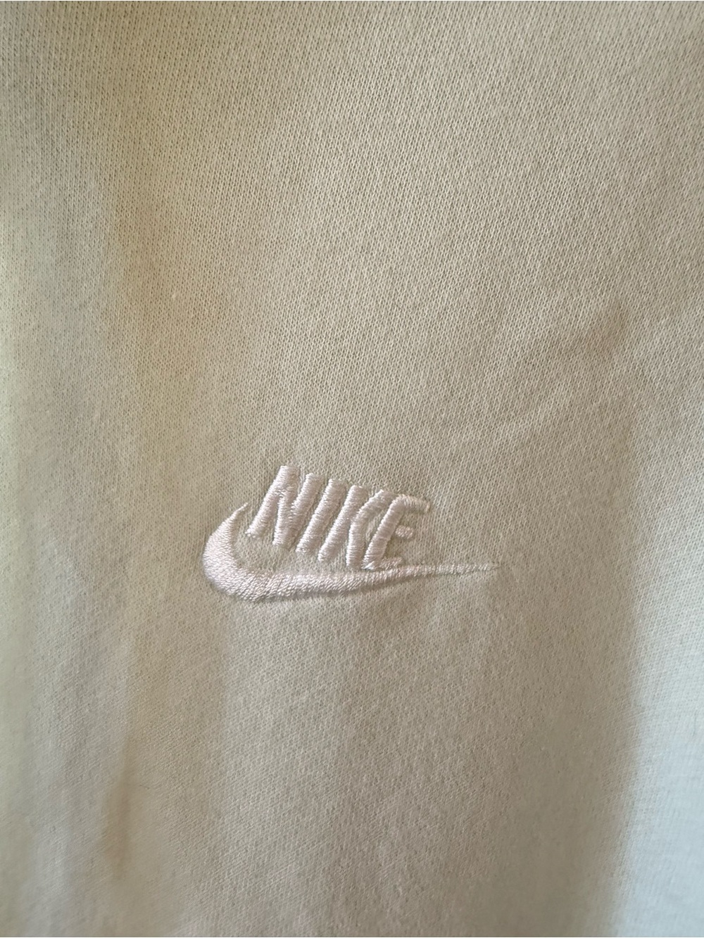 Nike Mint Green Pullover Hoodie with Embroidered Logo - Picture 4 of 6